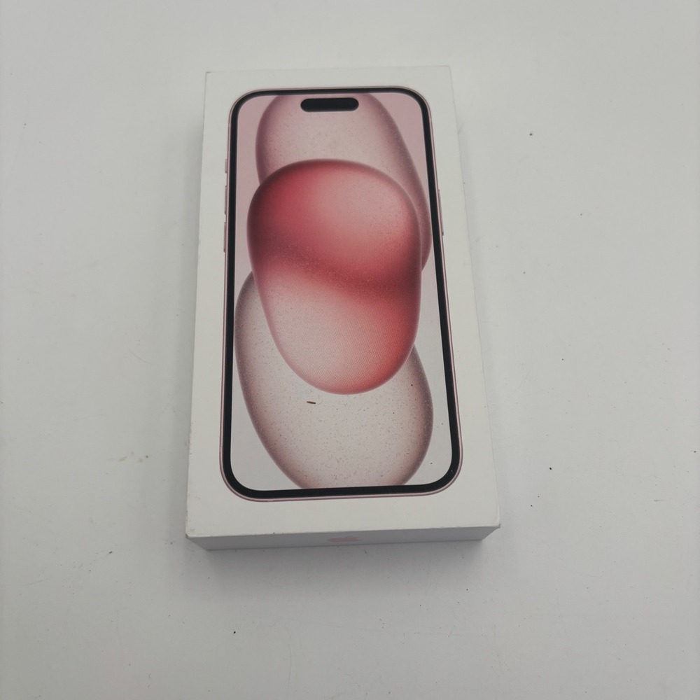 Apple iPhone 15 Box Only Unisex 128GB Pink Excellent A2846 Retail Packaging